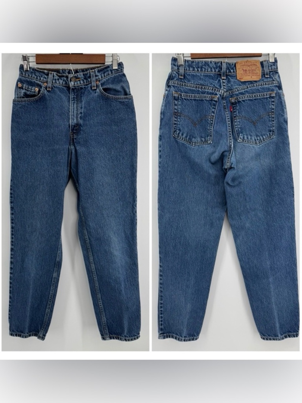 Levi's 550 Vintage Mom Jean Relaxed Fit Tapered
Leg Women's Size 8S Denim Jeans - Picture 2 of 11